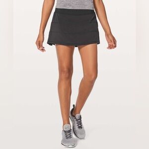 Lululemon Pace Rival Black Skirt